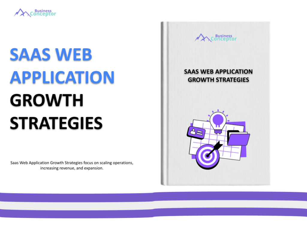 Cover GROWTH STRATEGIES AND SCALINGS for Saas Web Application