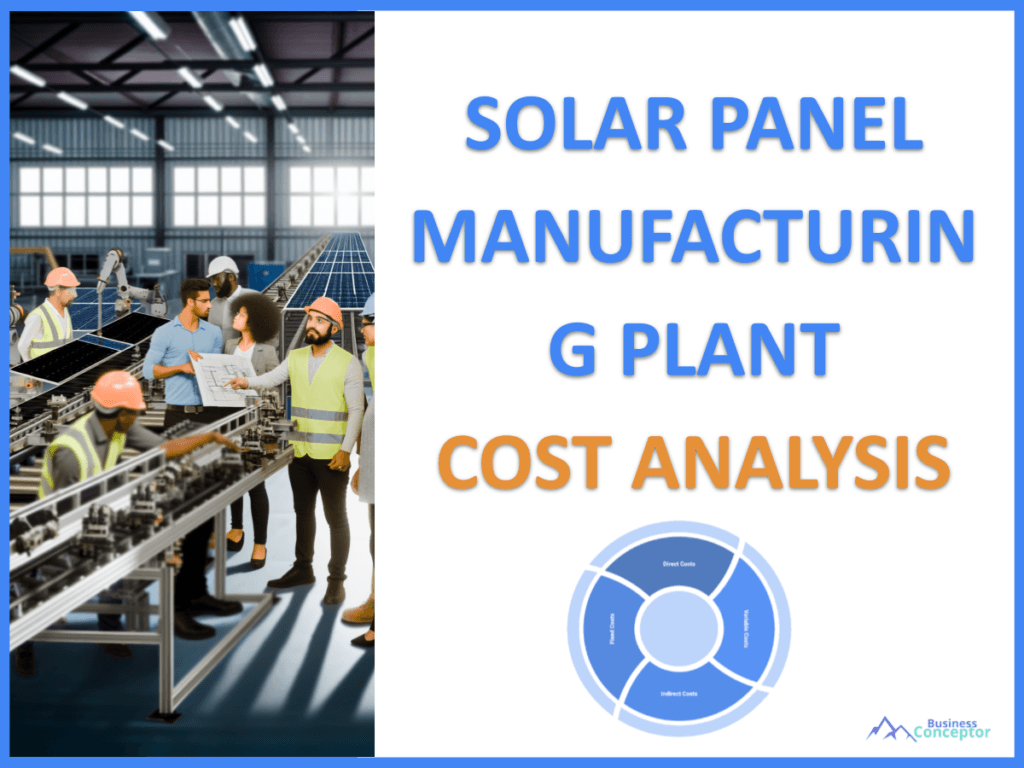 Cover COST ANALYSIS for Solar Panel Manufacturing Plant