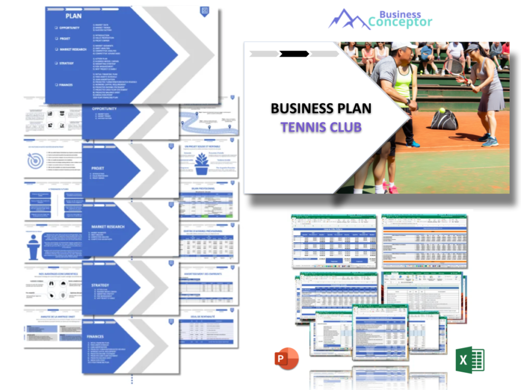 Cover Business plan for Tennis Club