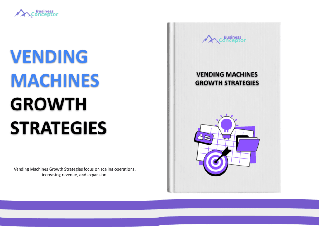 Cover GROWTH STRATEGIES AND SCALINGS for Vending Machines