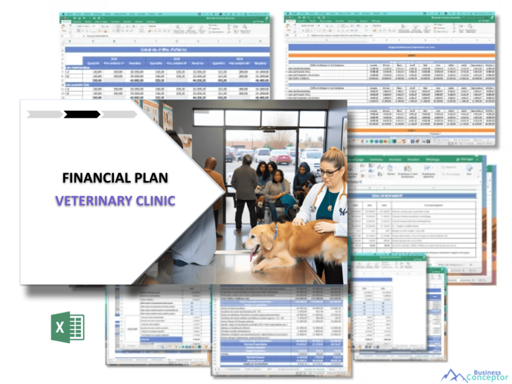 Cover Financial plan for Veterinary Clinic