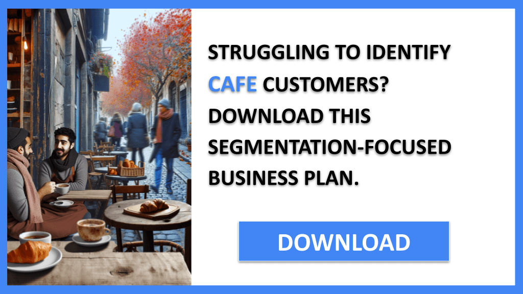 Cafe Customer Segments FOR CAFE-4