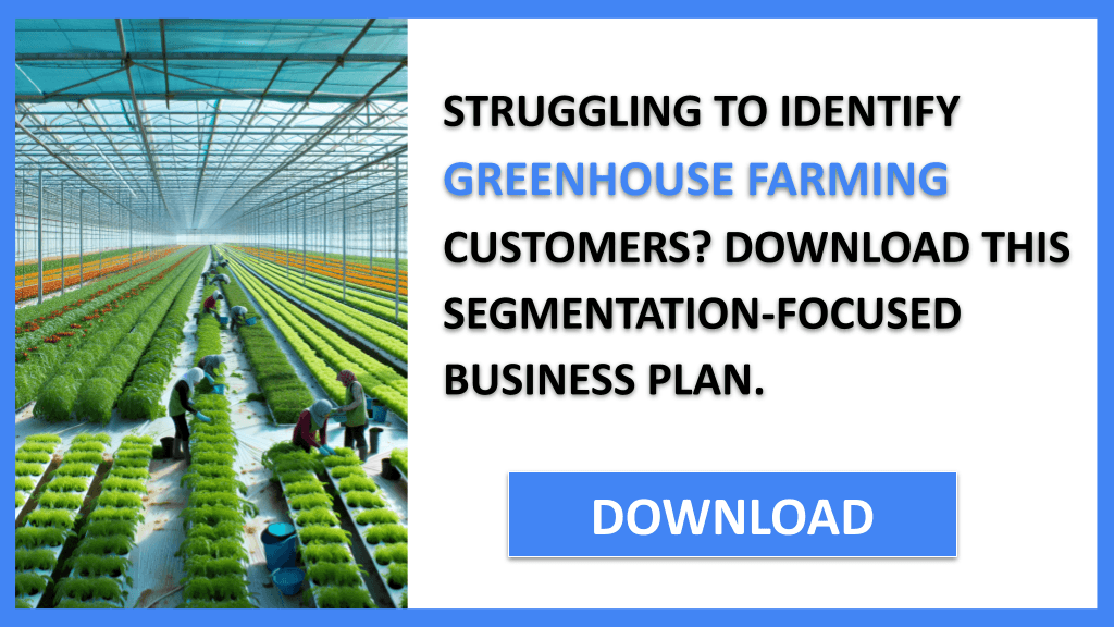Greenhouse Farming Customer Segments FOR GREENHOUSE FARMING-4