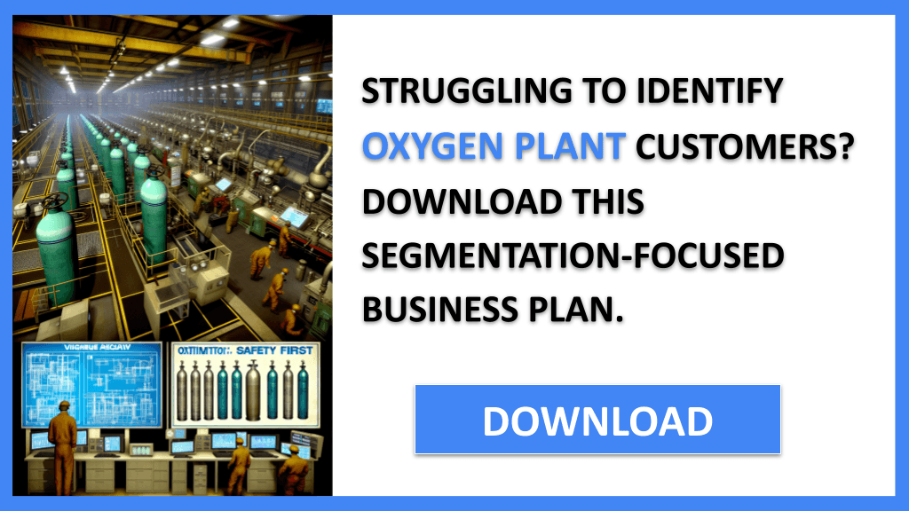 Oxygen Plant Customer Segments FOR OXYGEN PLANT-4