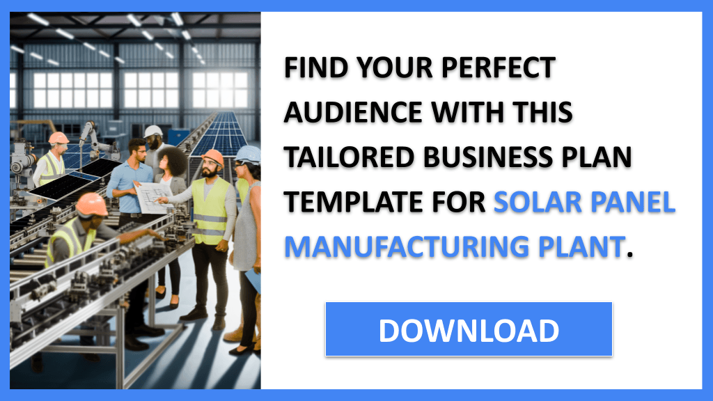 Solar Panel Manufacturing Plant Customer Segments FOR SOLAR PANEL MANUFACTURING PLANT-5