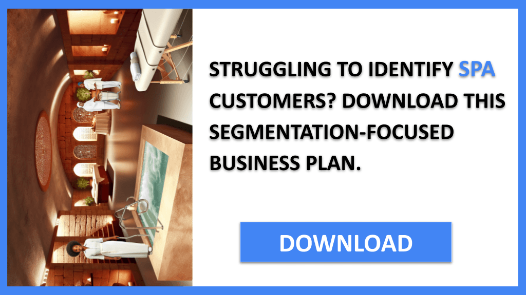 Spa Customer Segments FOR SPA-4
