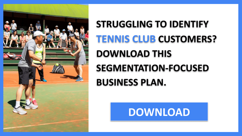 Tennis Club Customer Segments FOR TENNIS CLUB-4