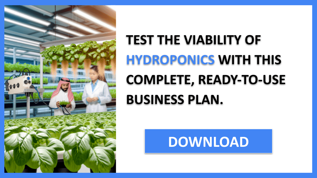 Hydroponics Feasibility Study FOR HYDROPONICS-6