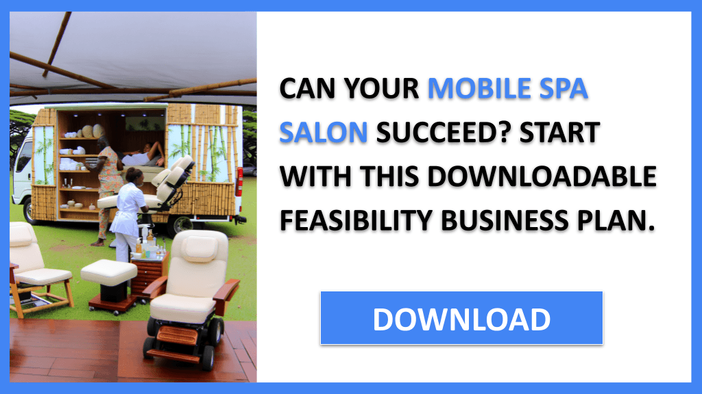 Mobile Spa Salon Feasibility Study FOR MOBILE SPA SALON-4