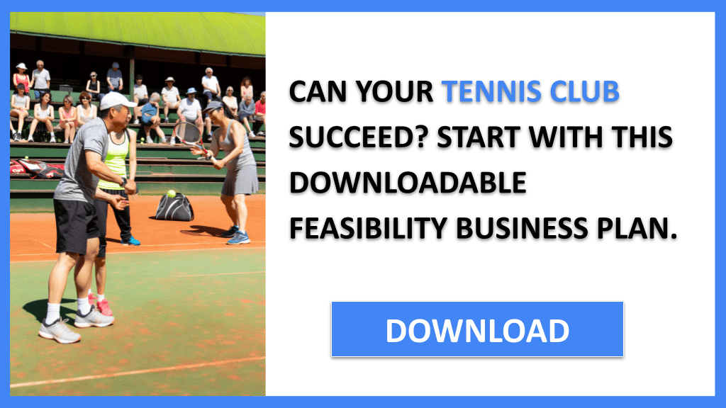 Tennis Club Feasibility Study FOR TENNIS CLUB-4