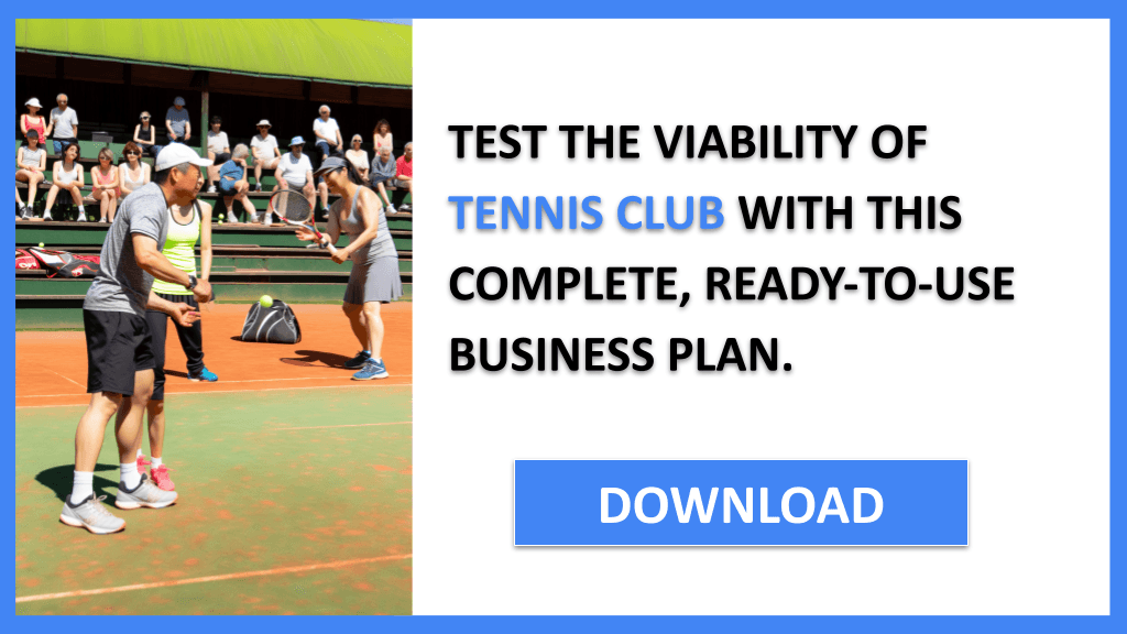Tennis Club Feasibility Study FOR TENNIS CLUB-6