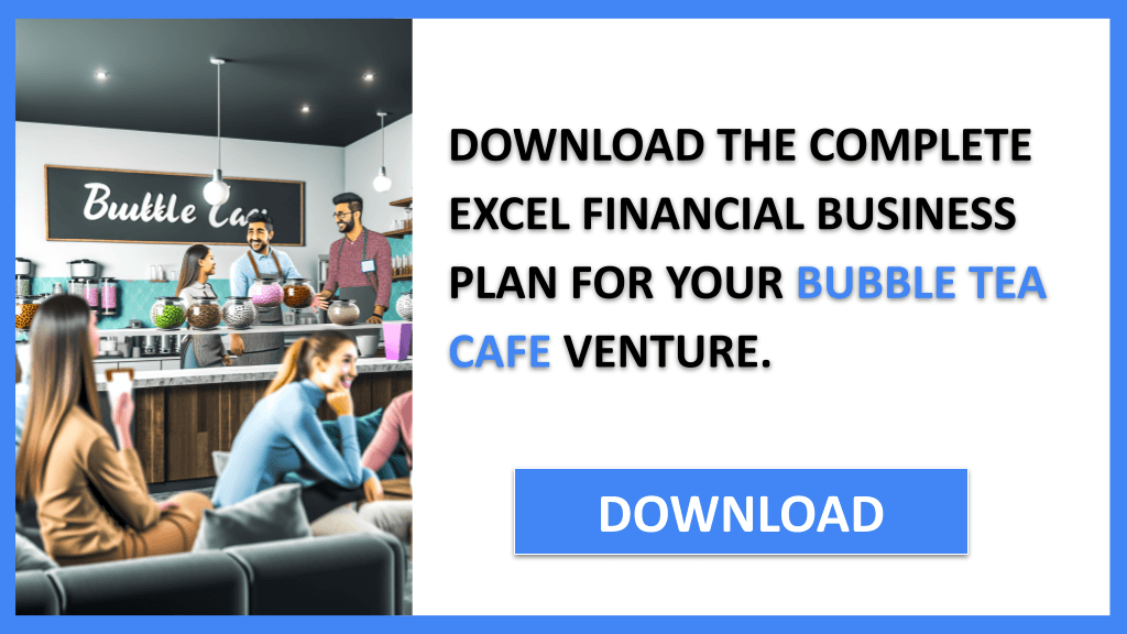 Bubble Tea Cafe Financial Plan FOR BUBBLE TEA CAFE-5