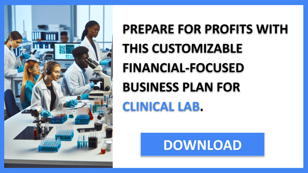 Clinical Lab Financial Plan FOR CLINICAL LAB-6