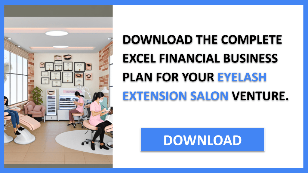 Eyelash Extension Salon Financial Plan FOR EYELASH EXTENSION SALON-5