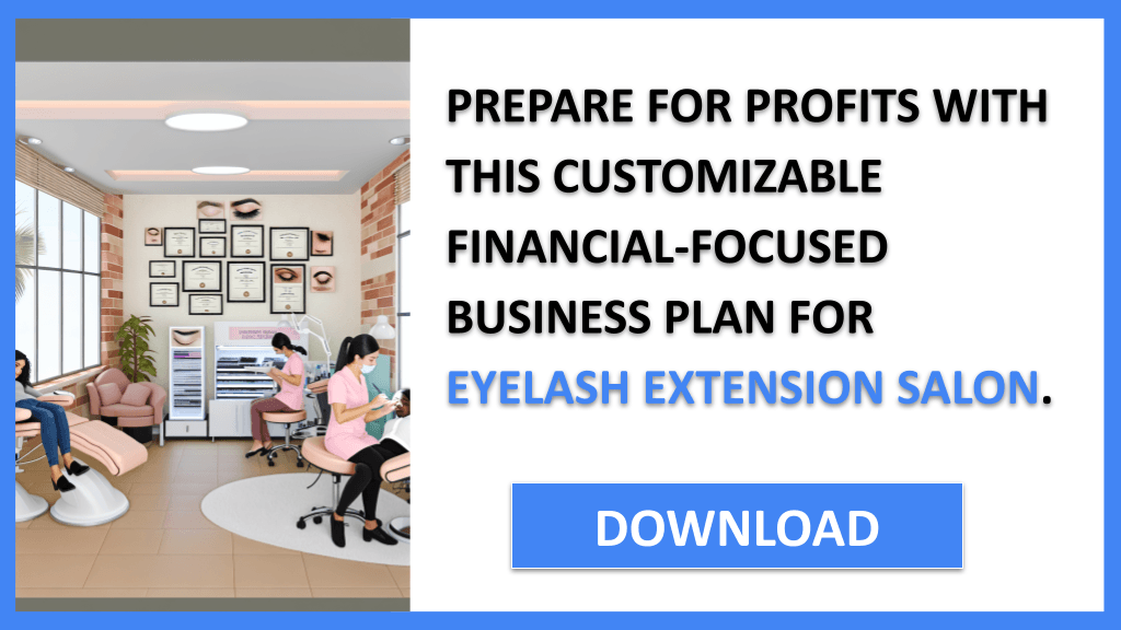 Eyelash Extension Salon Financial Plan FOR EYELASH EXTENSION SALON-6