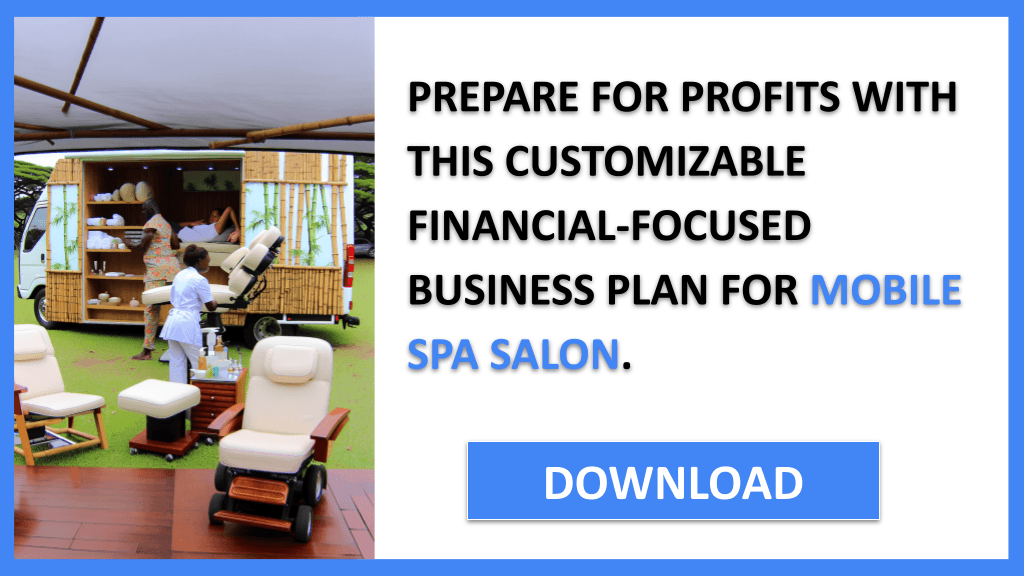 Mobile Spa Salon Financial Plan FOR MOBILE SPA SALON-6