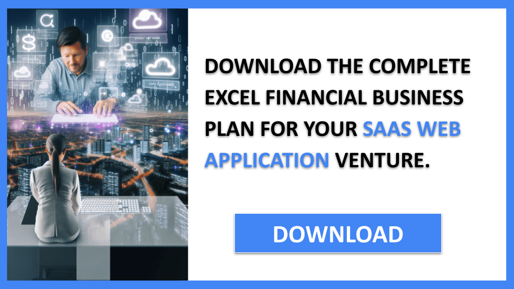 Saas Web Application Financial Plan FOR SAAS WEB APPLICATION-5