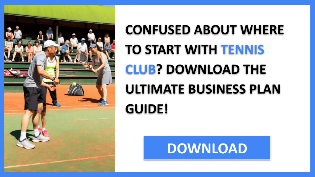 Tennis Club Financial Plan FOR TENNIS CLUB-4