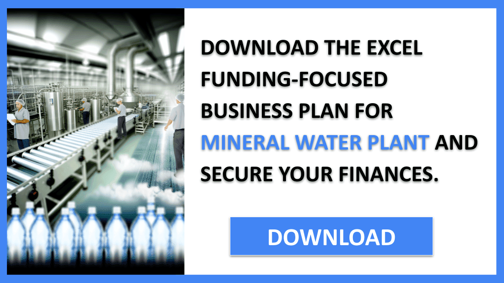 Mineral Water Plant Funding Options FOR MINERAL WATER PLANT-5