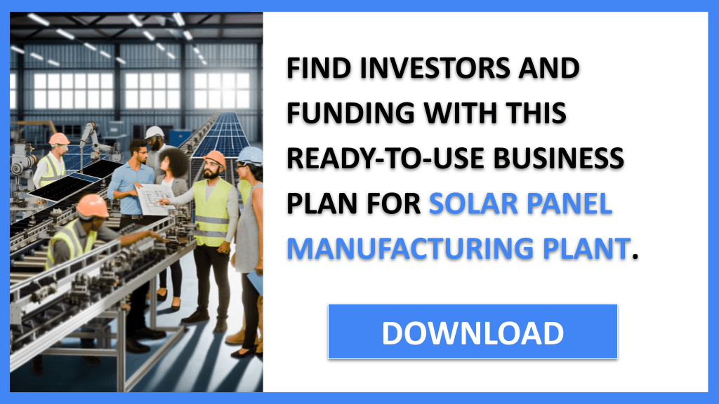 Solar Panel Manufacturing Plant Funding Options FOR SOLAR PANEL MANUFACTURING PLANT-6