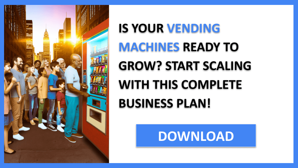 Vending Machines Growth Strategy FOR VENDING MACHINES-4
