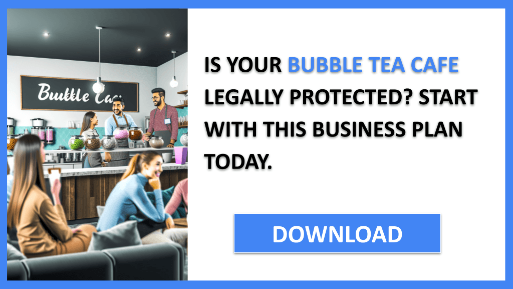 Bubble Tea Cafe Legal Considerations FOR BUBBLE TEA CAFE-4