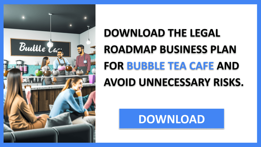 Bubble Tea Cafe Legal Considerations FOR BUBBLE TEA CAFE-5