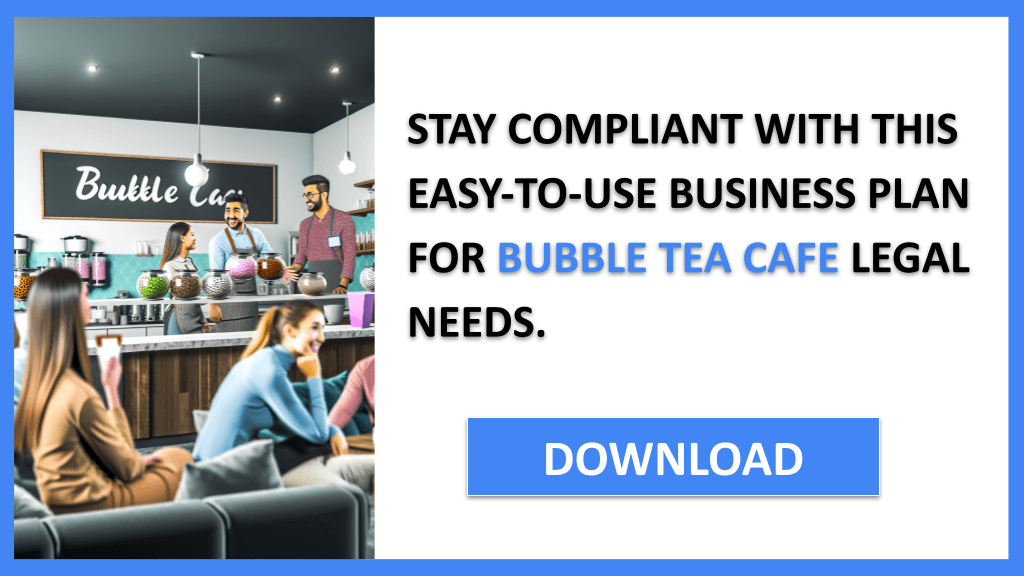 Bubble Tea Cafe Legal Considerations FOR BUBBLE TEA CAFE-6