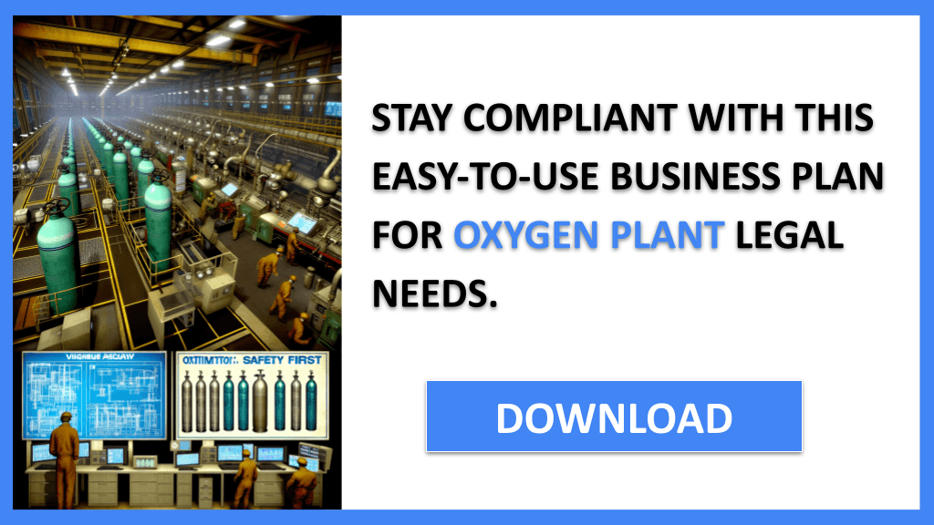 Oxygen Plant Legal Considerations FOR OXYGEN PLANT-6