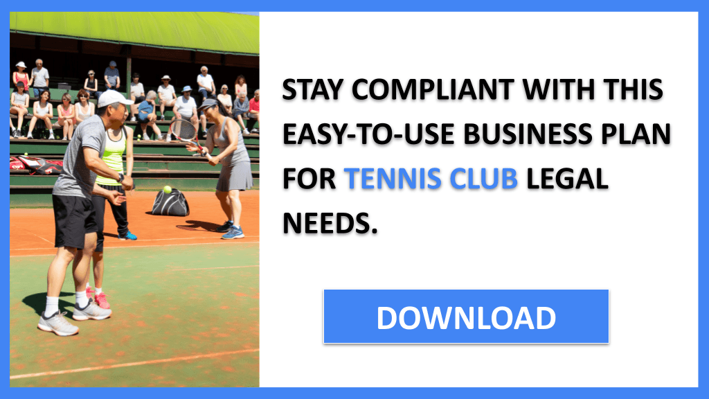 Tennis Club Legal Considerations FOR TENNIS CLUB-6