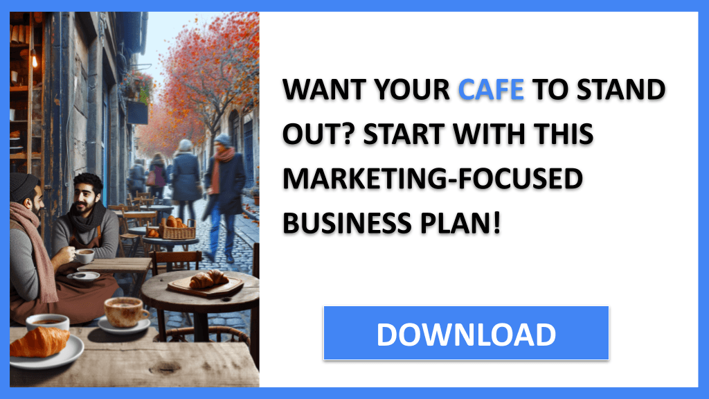 Cafe Marketing Plan FOR CAFE-4