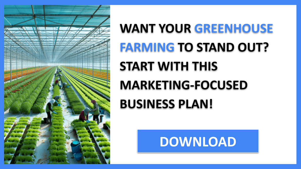Greenhouse Farming Marketing Plan FOR GREENHOUSE FARMING-4