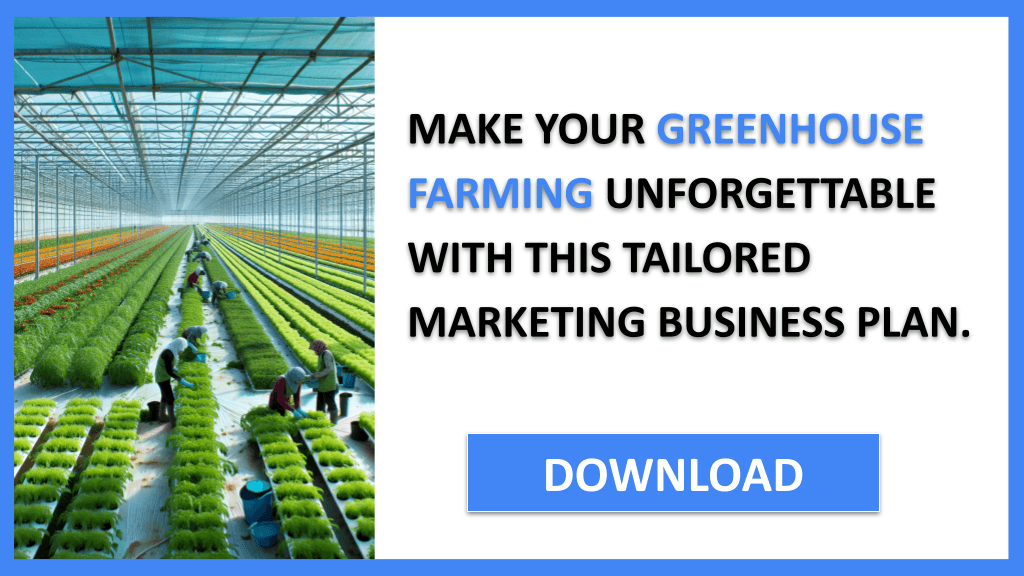 Greenhouse Farming Marketing Plan FOR GREENHOUSE FARMING-6