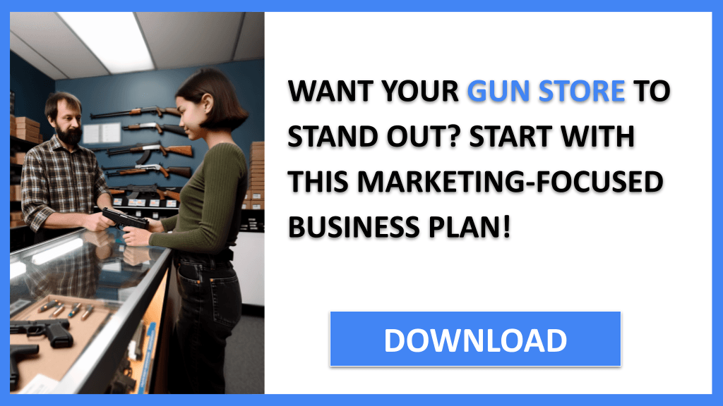 Gun Store Marketing Plan FOR GUN STORE-4