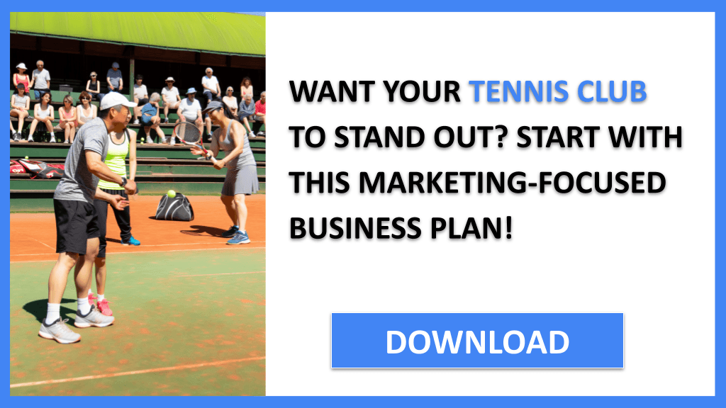 Tennis Club Marketing Plan FOR TENNIS CLUB-4