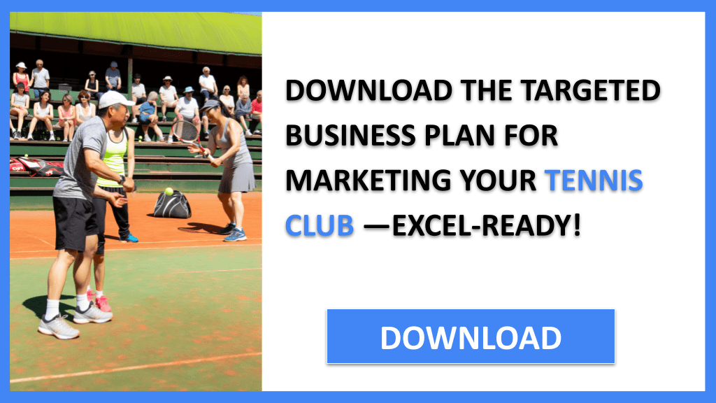 Tennis Club Marketing Plan FOR TENNIS CLUB-5