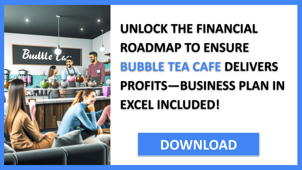 Bubble Tea Cafe Profitability FOR BUBBLE TEA CAFE-5
