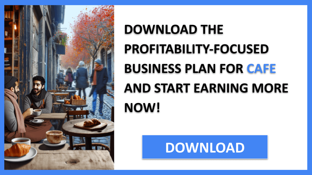 Cafe Profitability FOR CAFE-6