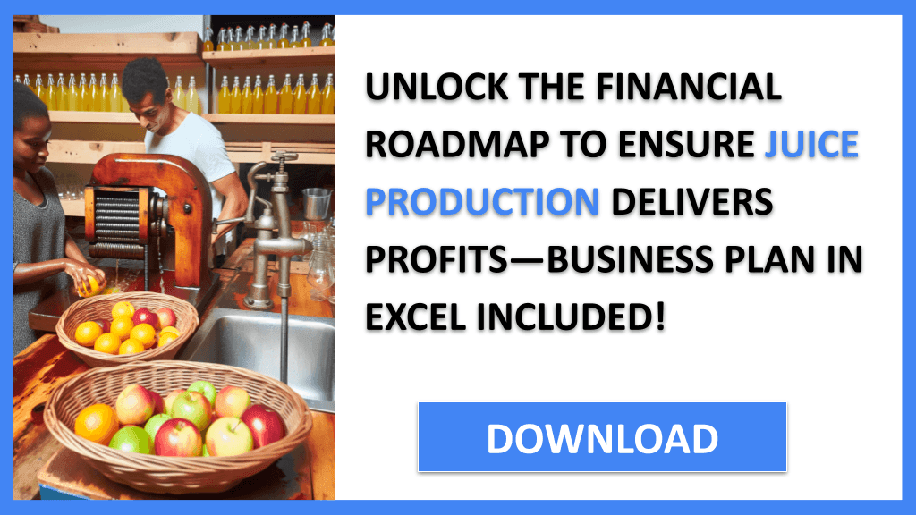 Juice Production Profitability FOR JUICE PRODUCTION-5
