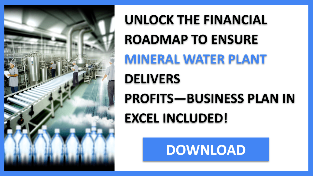 Mineral Water Plant Profitability FOR MINERAL WATER PLANT-5