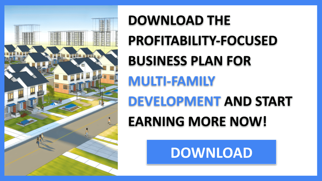 Multi-Family Development Profitability FOR MULTI-FAMILY DEVELOPMENT-6