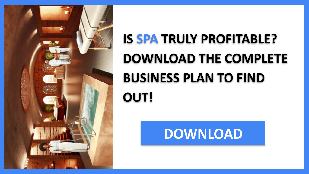 Spa Profitability FOR SPA-4