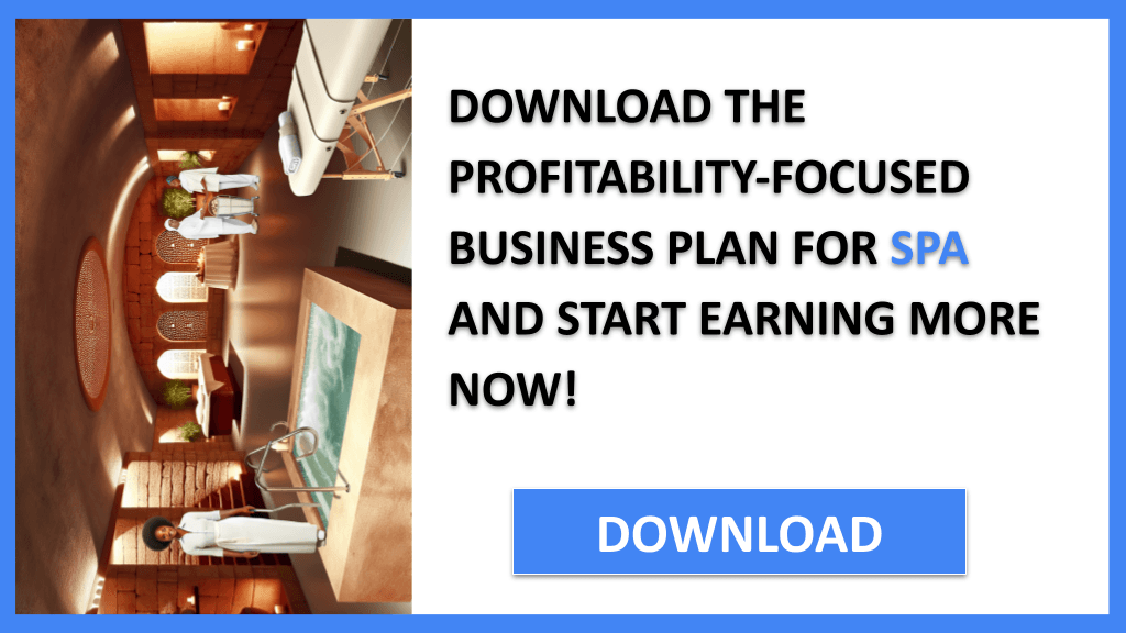 Spa Profitability FOR SPA-6