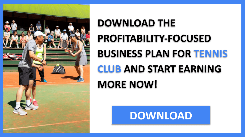 Tennis Club Profitability FOR TENNIS CLUB-6