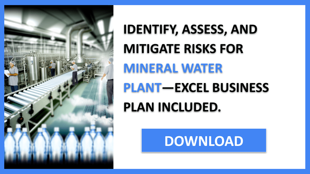 Mineral Water Plant Risk Management FOR MINERAL WATER PLANT-5