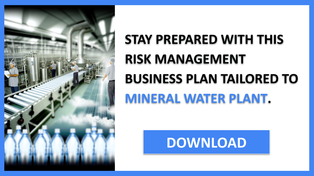 Mineral Water Plant Risk Management FOR MINERAL WATER PLANT-6
