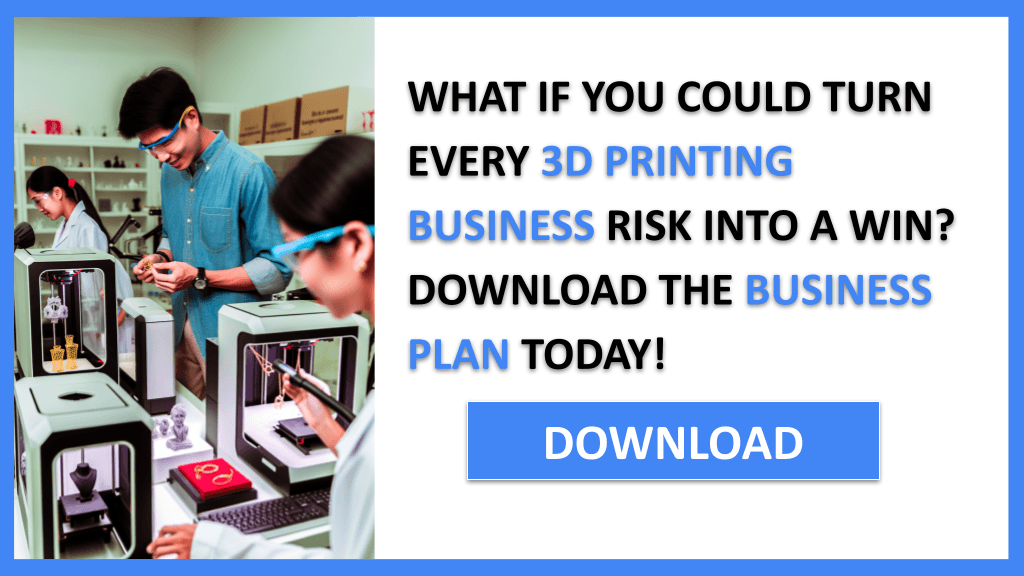 3D PRINTING BUSINESS and SWOT for 3D Printing Business 1CTA