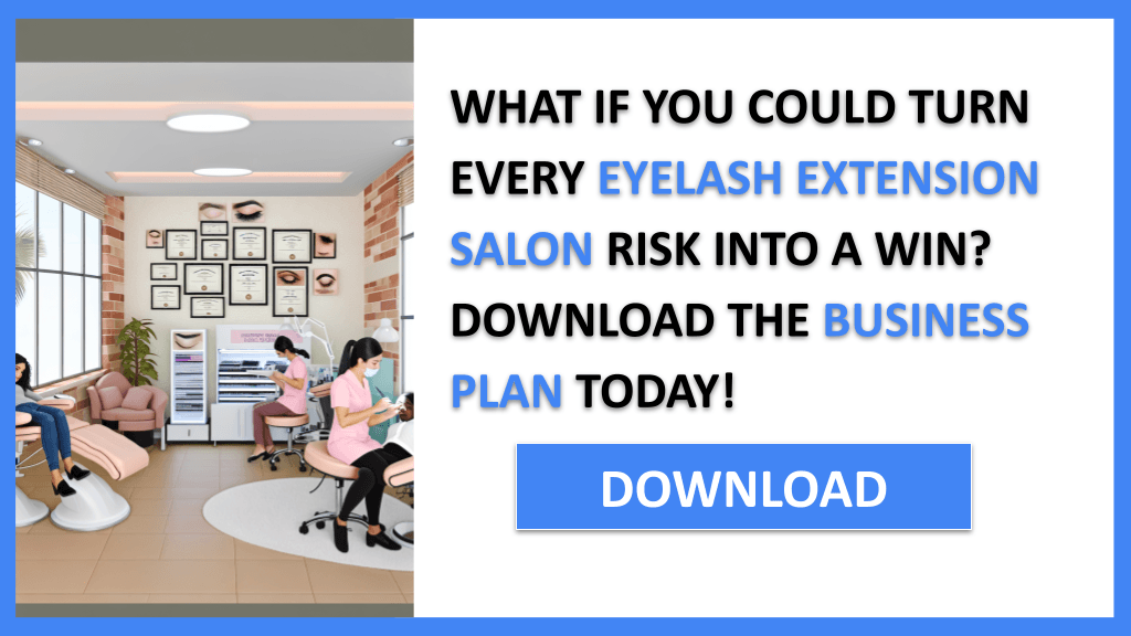 EYELASH EXTENSION SALON and SWOT for Eyelash Extension Salon 1CTA