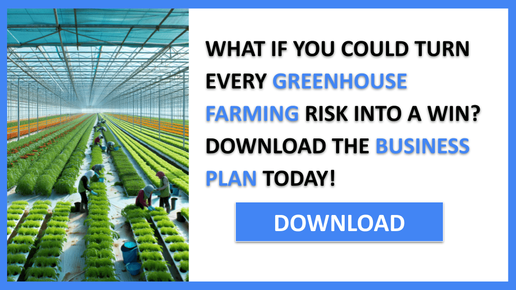 GREENHOUSE FARMING and SWOT for Greenhouse Farming 1CTA