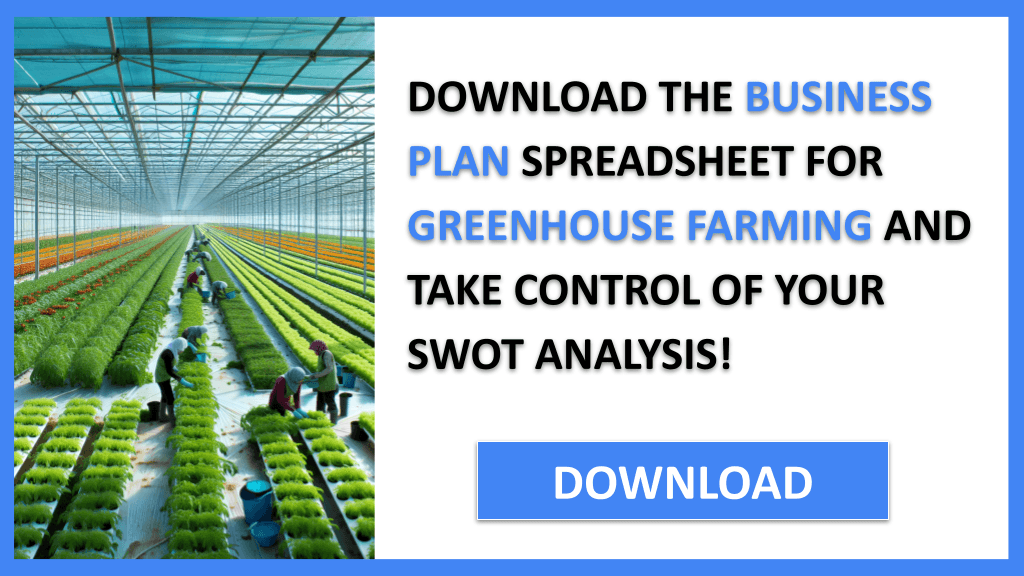 GREENHOUSE FARMING and SWOT-GREENHOUSE FARMING-CTA-3